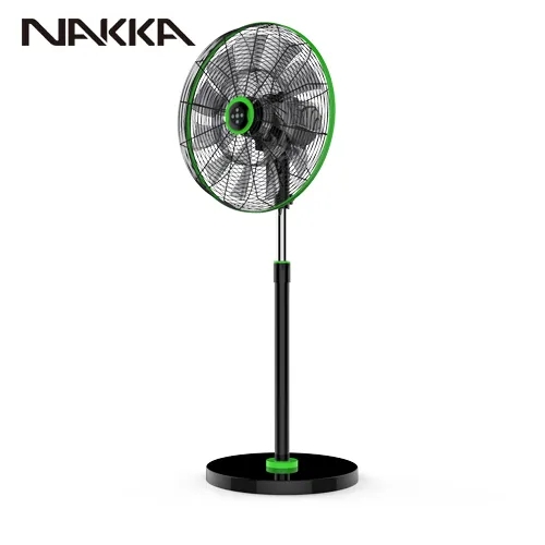 Black Color 18 Inch Pedestal Fan with Remote Control 90W