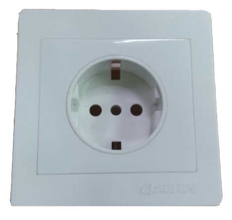white color acrylic glass panel 1gang fan dimmer switch