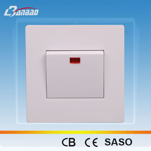 45A DP Wall Switch