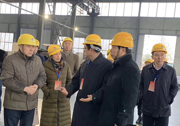 The chairman and vice chairman of Jiyuan CPPCC visited our company for inspection