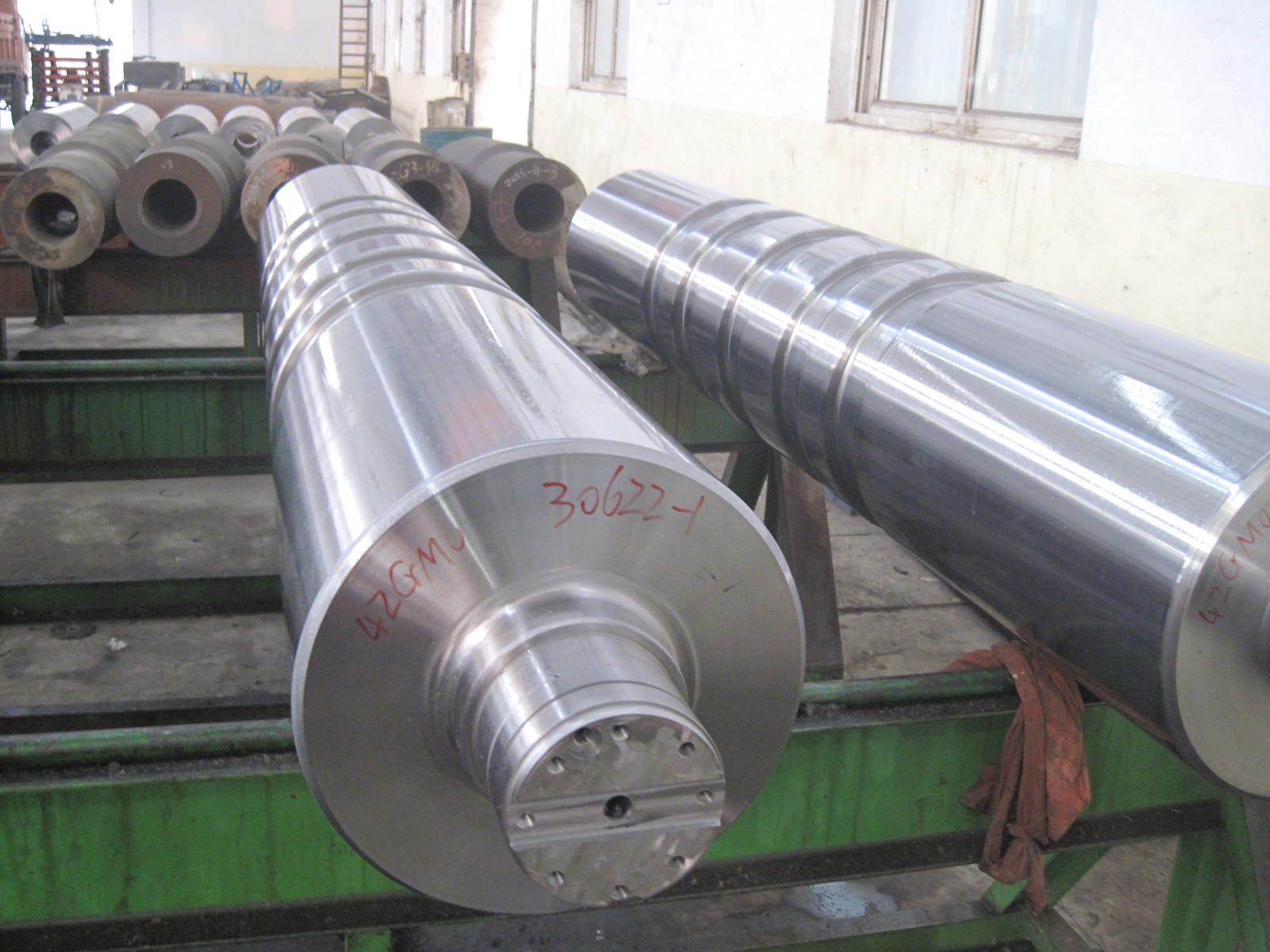 Large Fan Forging Long Life Forging Motor Shaft