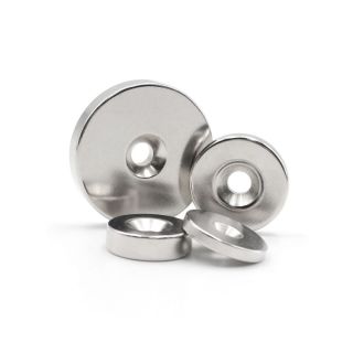 Versenkte Neodym-Ringmagnete