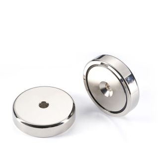 Flacher magnetischer Neodym-Topfmagnet