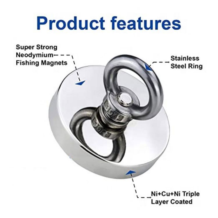rubber-coated salvage magnet private label