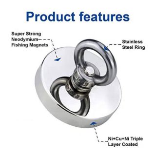 Very Strong Stainless Steel Magnetic Hooks