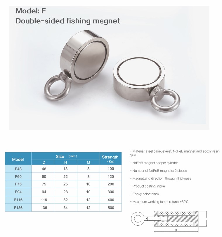 deep water fishing magnet