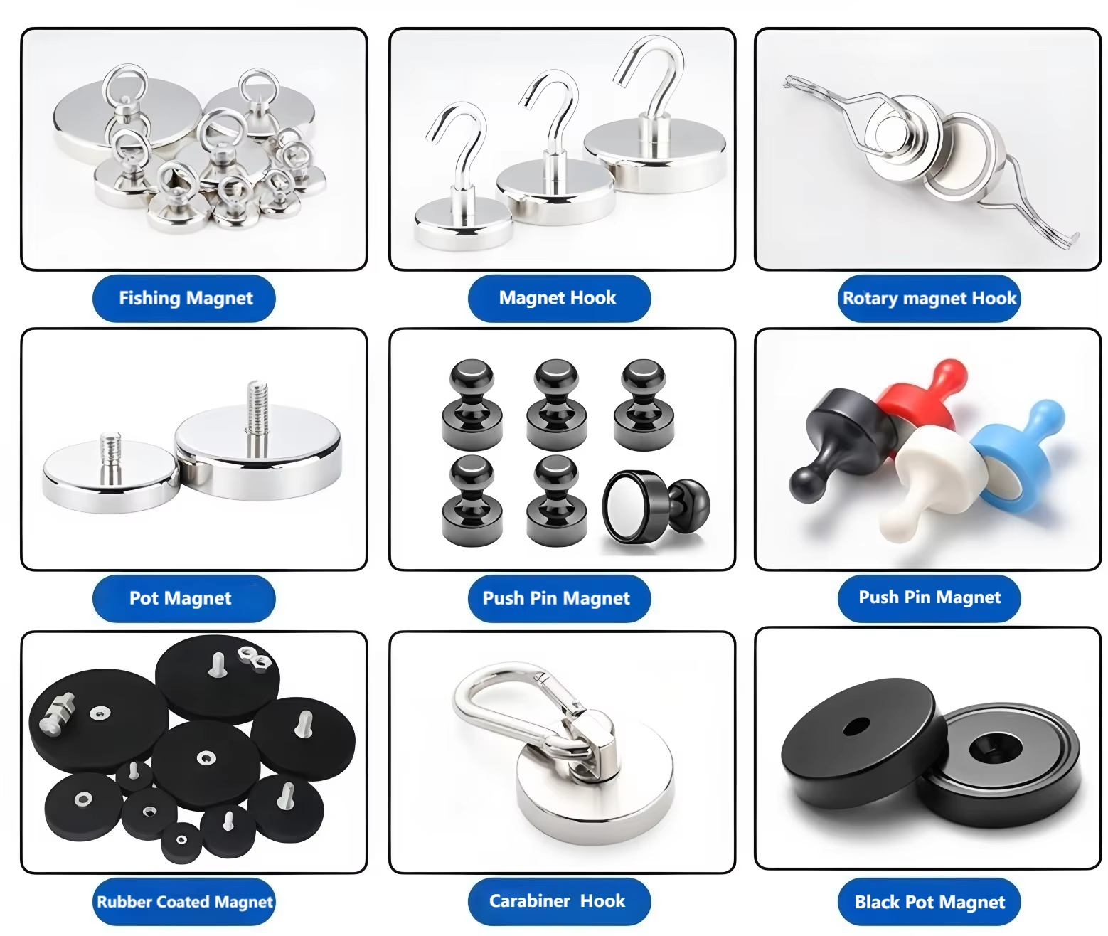 fishing magnet with eyebolt