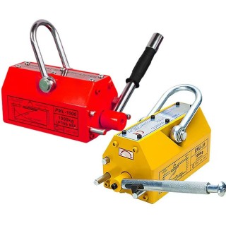 400kg Neodymium Magnetic Lifter with Release – 880lbs Steel Lifting Magnet