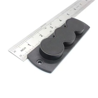 Rubber Coated Gun Magnet Strong