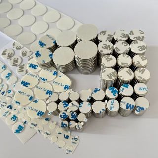 3M 접착제가 포함된 초박형 N52 네오디뮴 자석