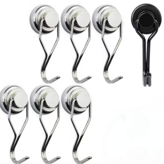 ตะขอแม่เหล็กนีโอไดเมียมแบบหมุนได้ 360° สำหรับงานหนัก