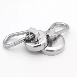 ตะขอแม่เหล็กคาราบิเนอร์แบบหมุนได้ 360° สำหรับงานหนัก