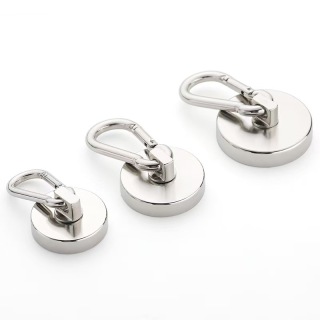 ตะขอแม่เหล็กคาราบิเนอร์แบบหมุนได้ 360° สำหรับงานหนัก