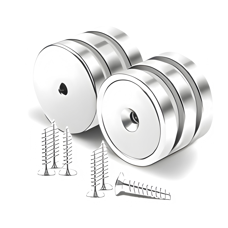 Round Magnets with Hole | Neodymium Countersunk Magnets Manufacturer