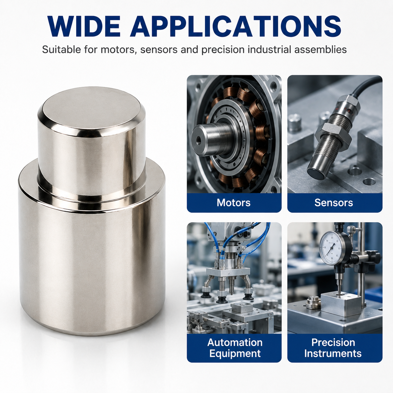 Machined Stepped NdFeB Magnet