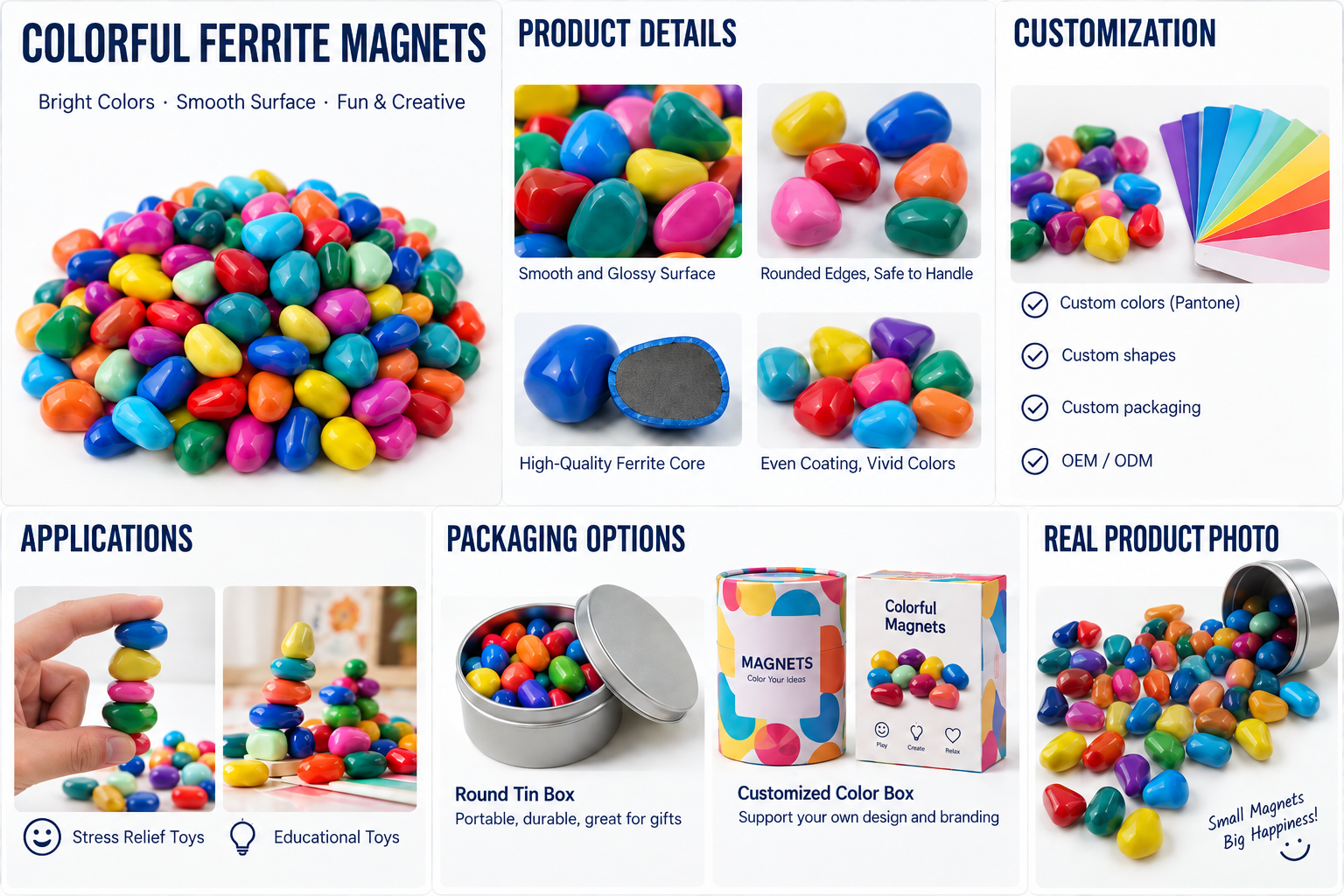 Magnetic Pebbles Magnetic Pebbles
