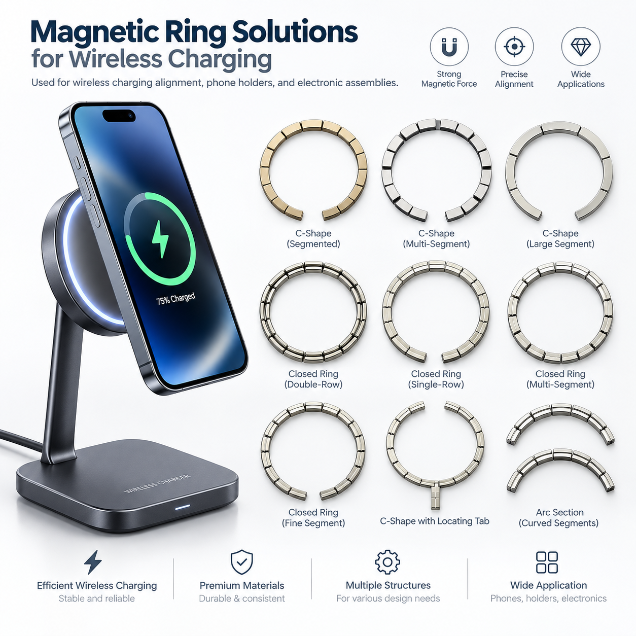 Wireless Charging Magnet Ring