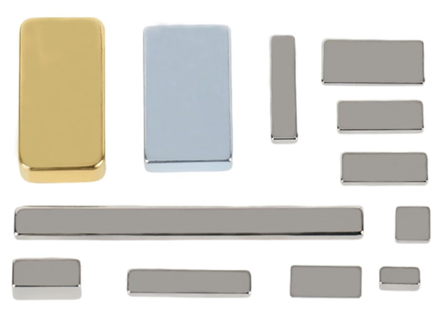 Custom Small Zinc Coated Neodymium Magnets