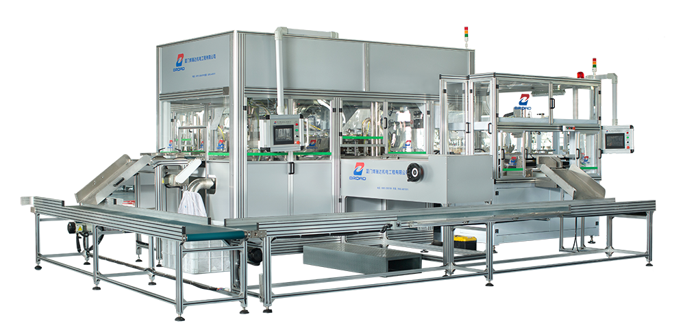 fully-automatic adult diapers packaging solution