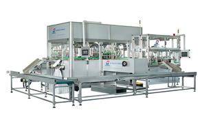 全自動ペットアンダーパッド袋詰め機