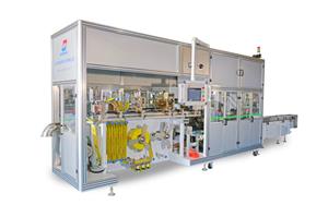 高速フルサーボ生理用ナプキン包装機