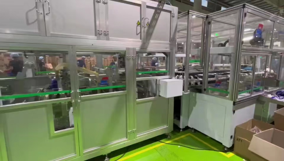 fully auto baby diaper packing machine