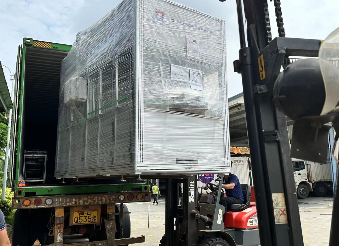 SEMI-AUTO DE ALTA VELOCIDAD. MÁQUINA EMBALADORA DE PAÑALES PARA BEBÉS ENTREGA A GOOOING