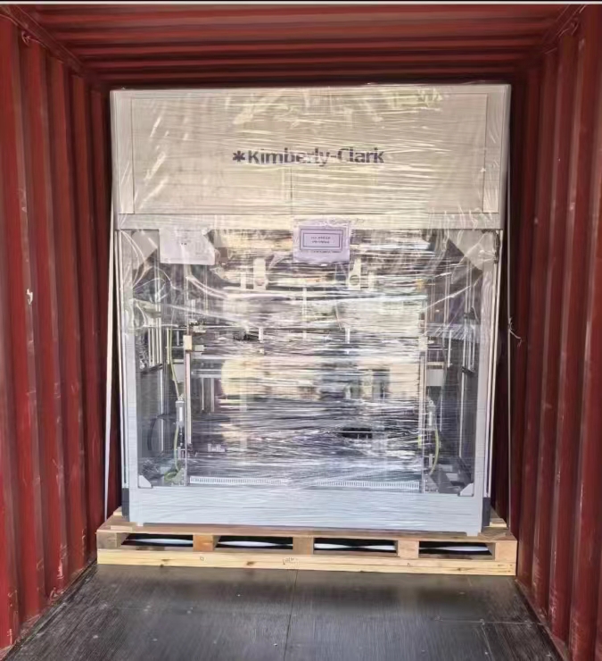 KC-소프트텍스 인도네시아용 풀 서보 기저귀 포장 기계