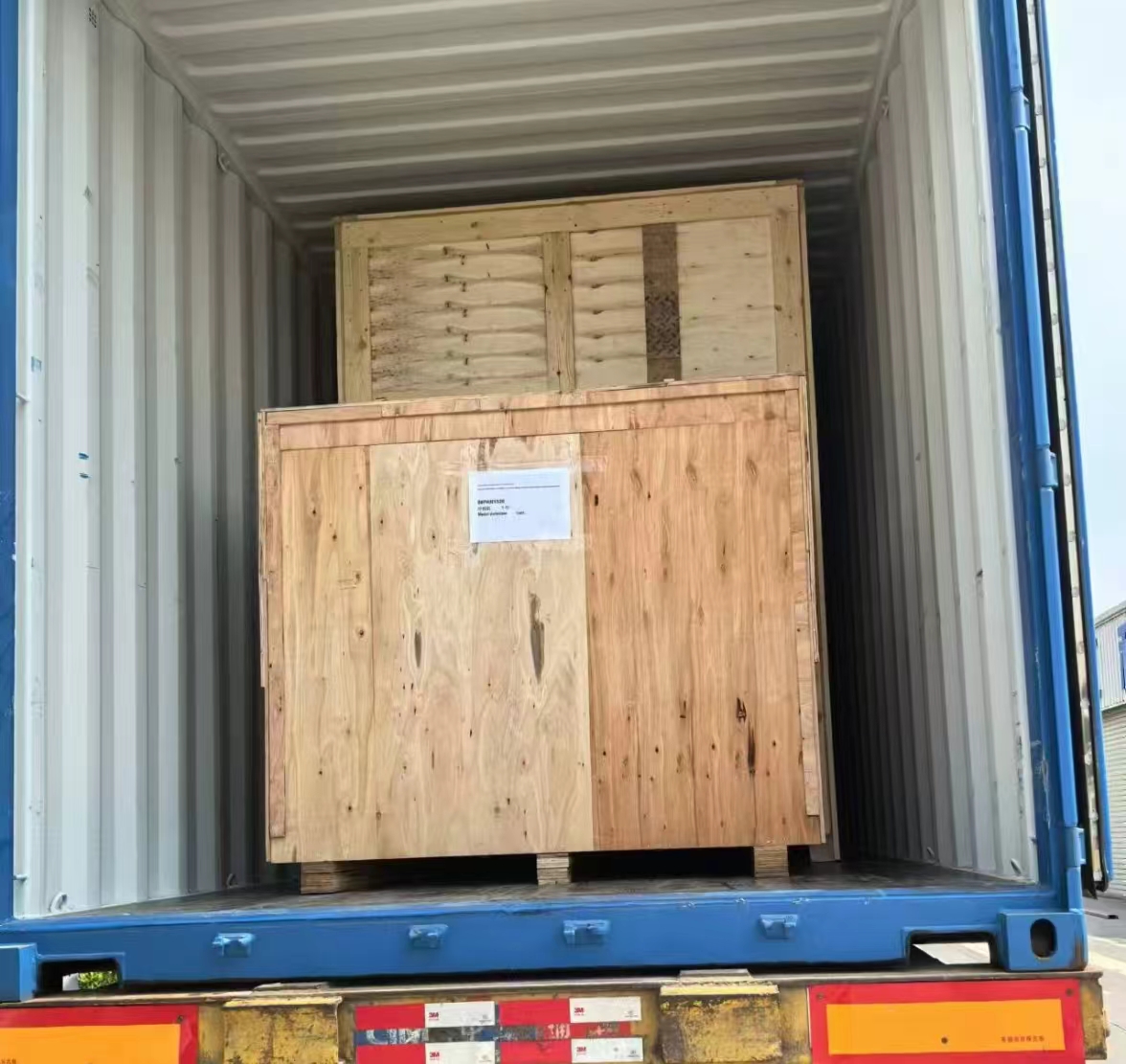 Mesin Membawa Lampin Ke India...