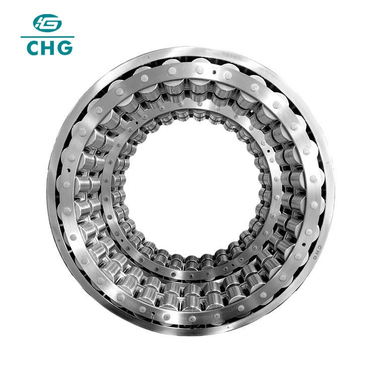 Industrial big bearing large sizes Four Row Cylindrical Roller Bearings for rolling mill