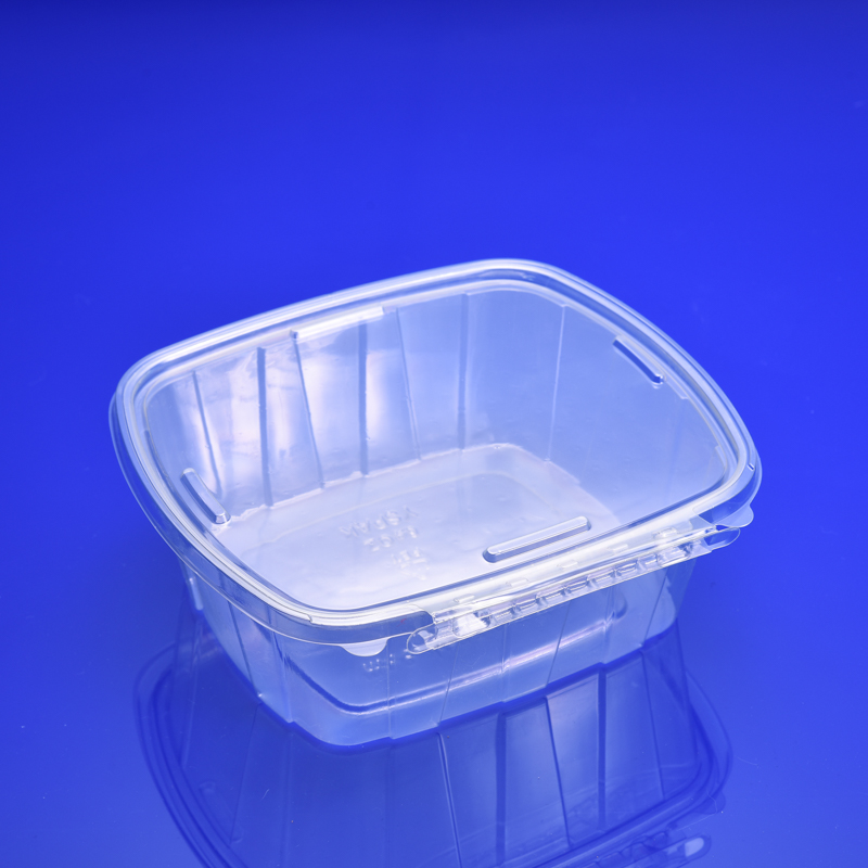 Supply Clear Plastic 64oz Lettuce Container Wholesale Factory