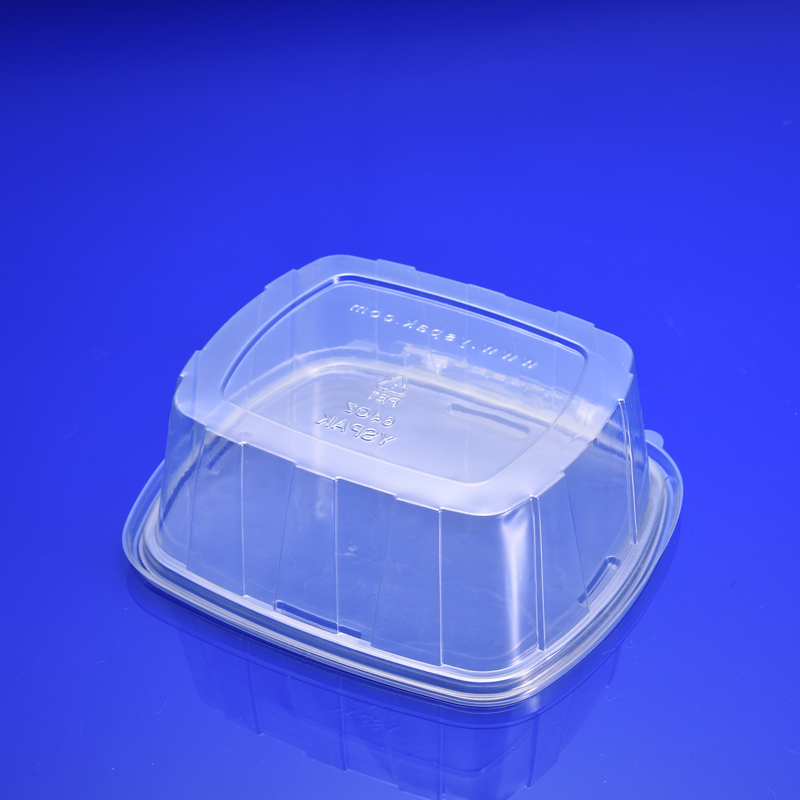 Supply Clear Plastic 64oz Lettuce Container Wholesale Factory