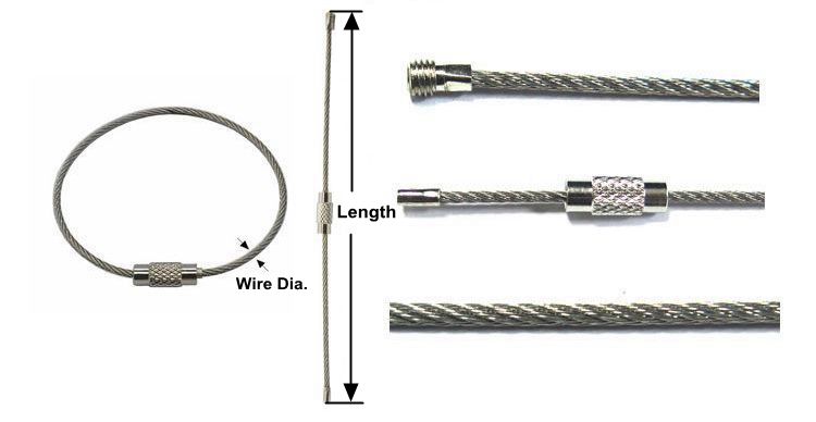 不锈钢螺丝锁环
