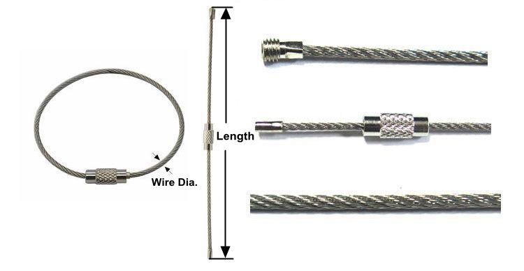 stainless steel screw lock ring