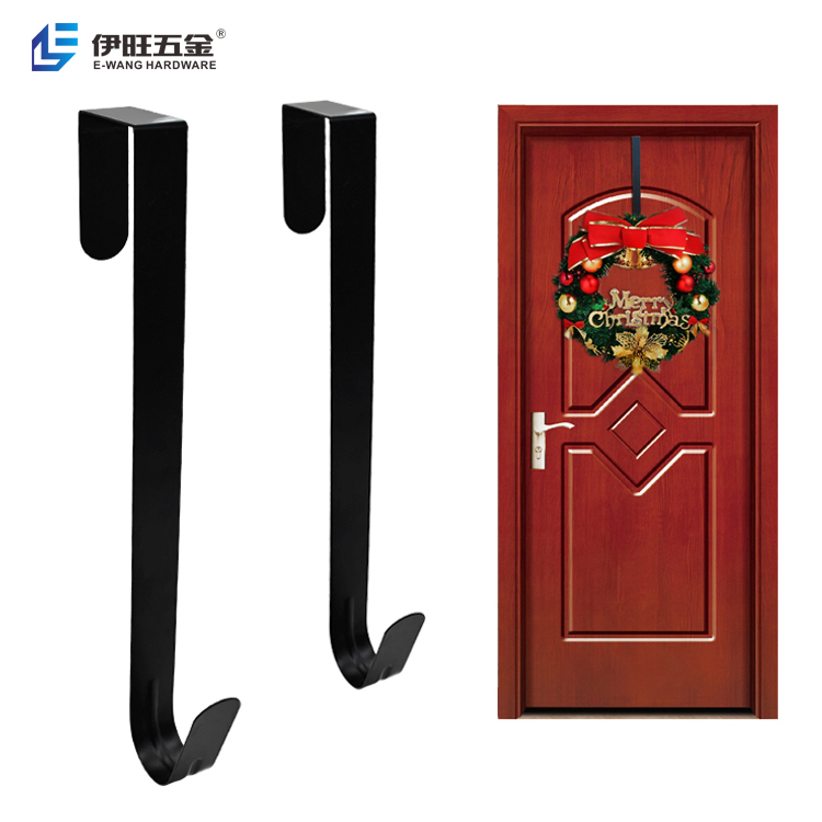 Crochets de porte en métal pour décoration de guirlande de Noël de 310 mm