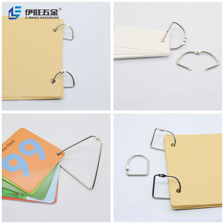 Multiple Shapes Notebook Loose Leaf Binder Book Rings