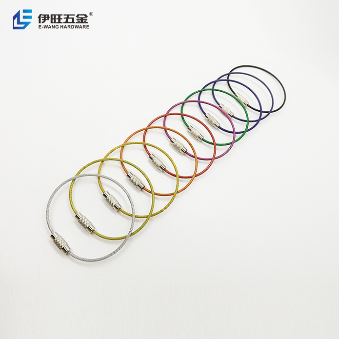Stainless Steel Wire Keychains