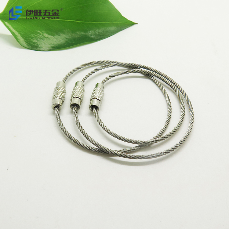 stainless steel screw lock ring