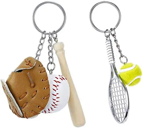 Silver Key Ring with Open Jump Ring Usage Scenarios