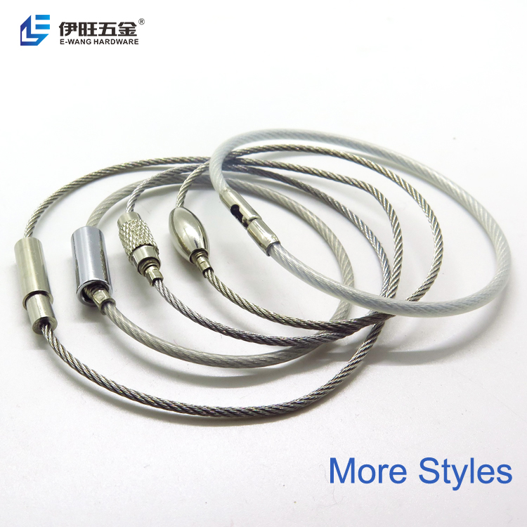 Why Choose Our Steel Wire Rope Keychain?