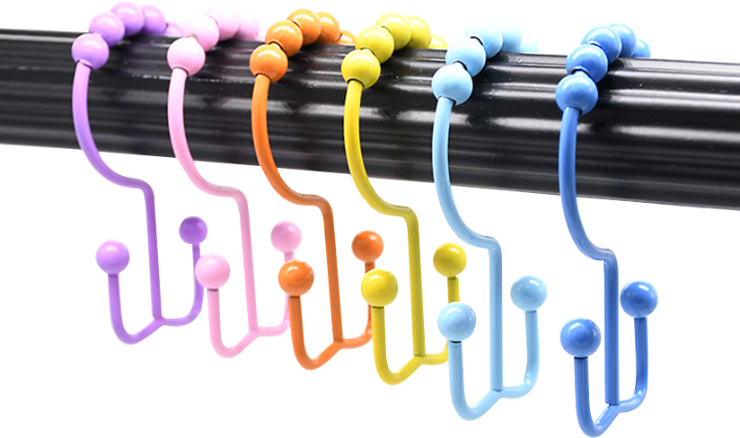 shower curtain hooks