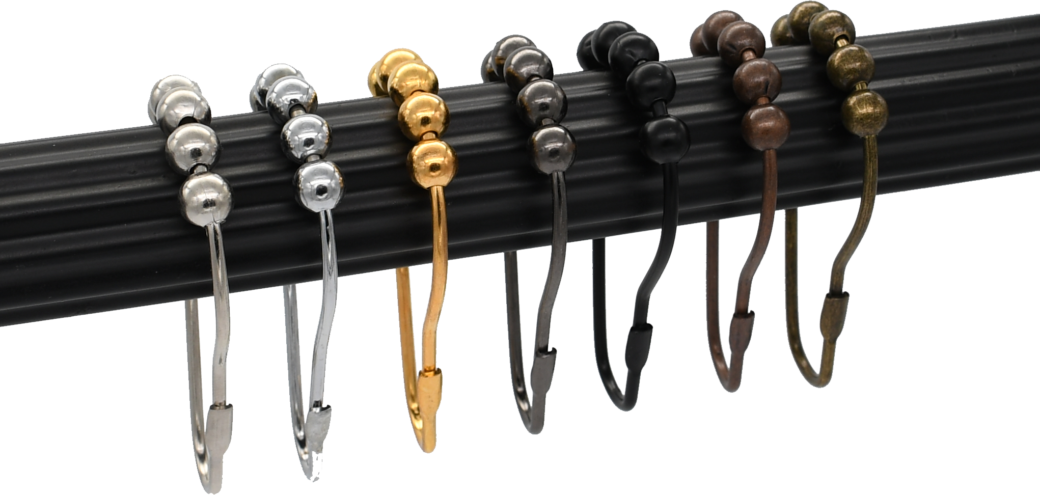 shower curtain hooks