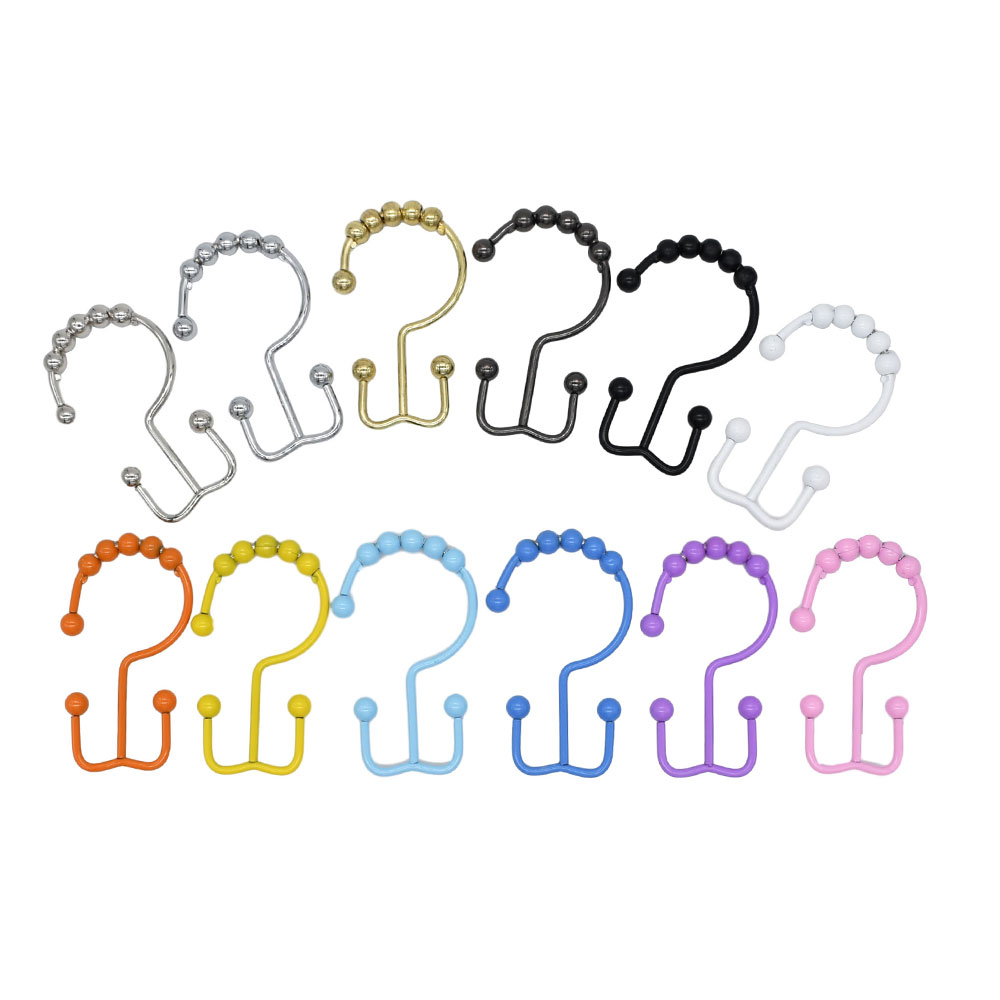 double shower curtain hook