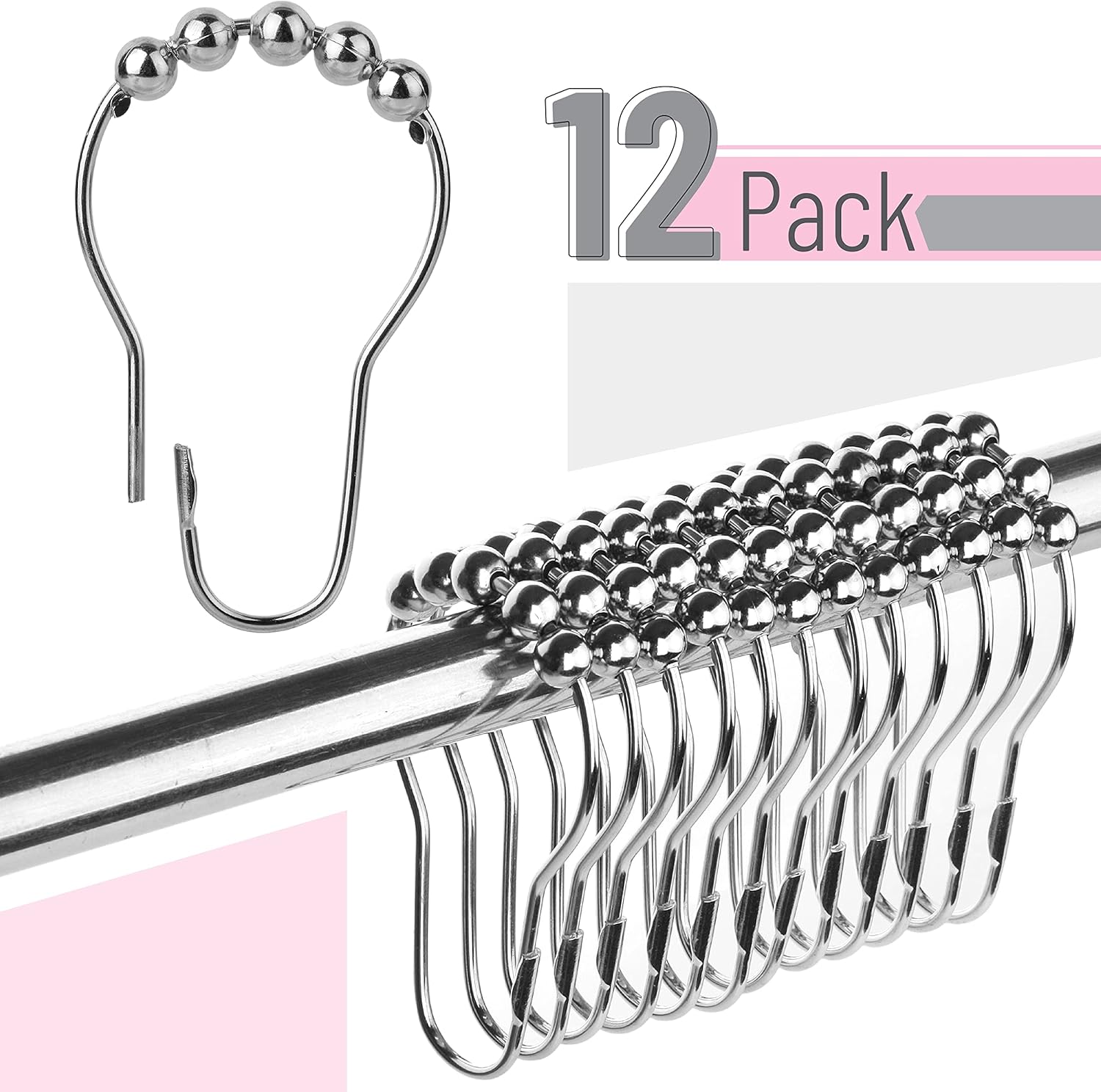 The Ultimate Guide to Bathroom Shower Curtain Hooks: Types, Materials, and Buying Tips