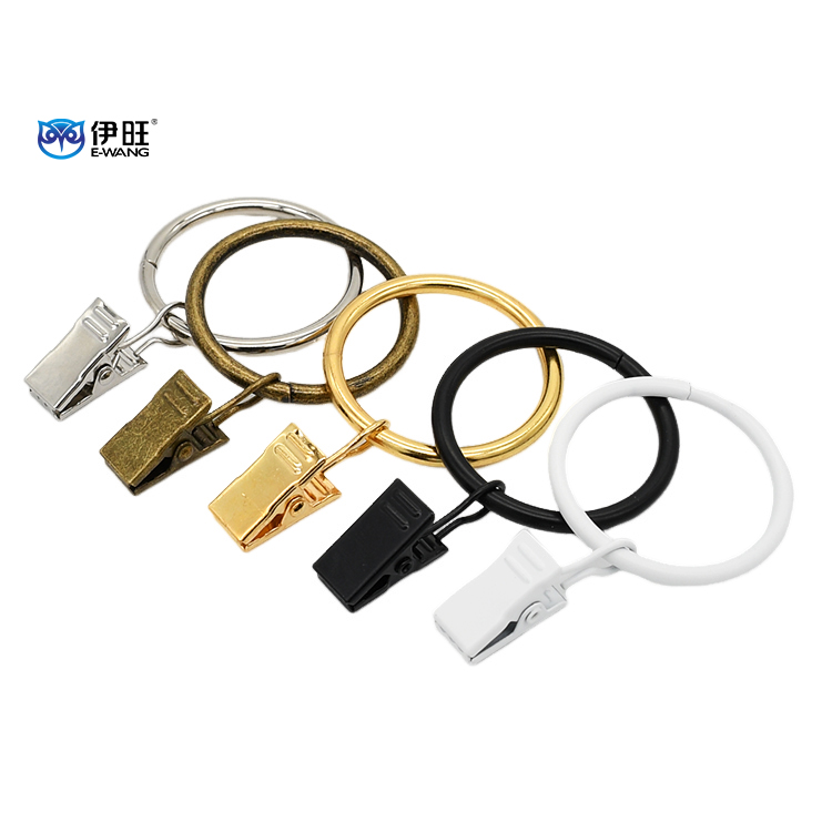 Curtain ring clips Curtain ring clips