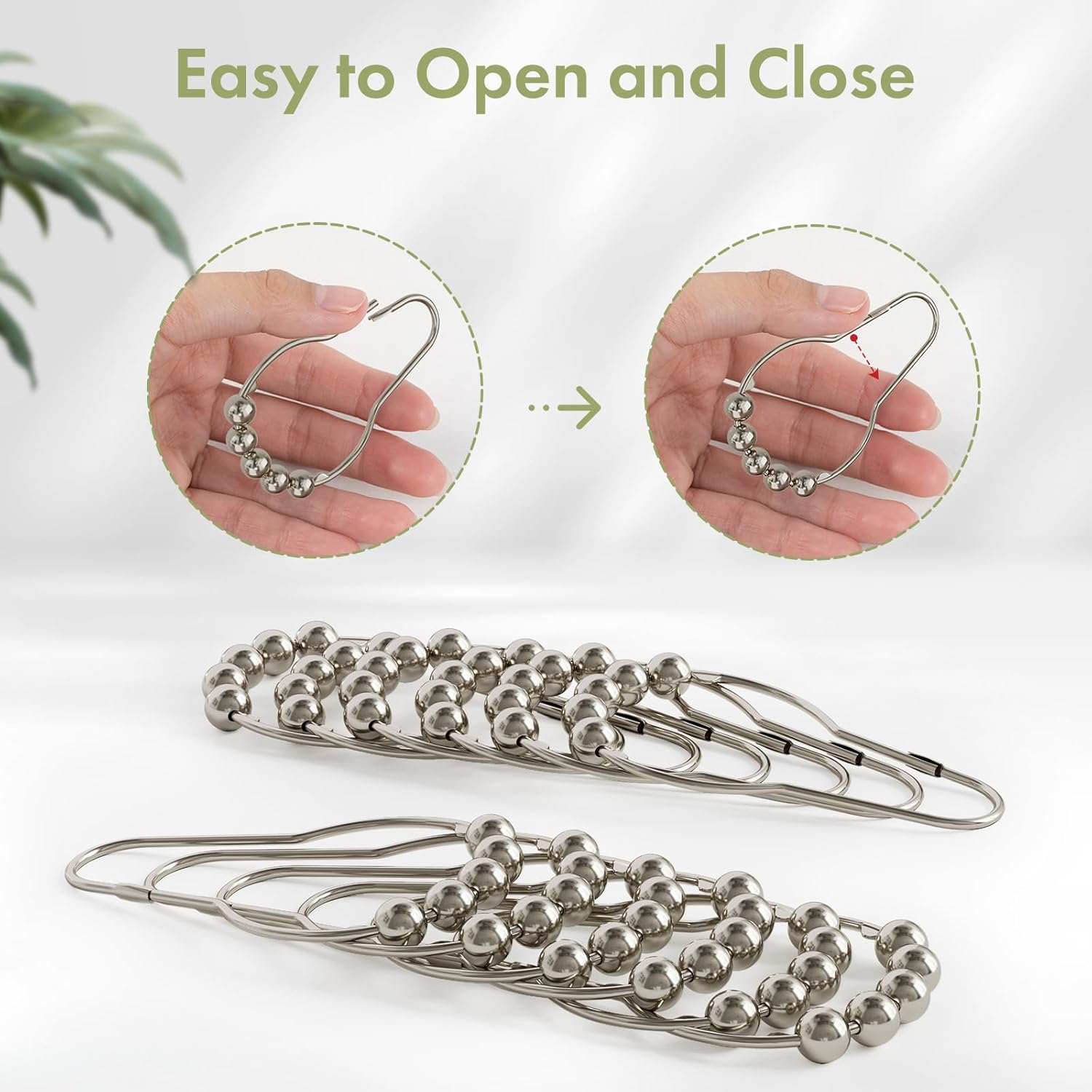 shower curtain hooks