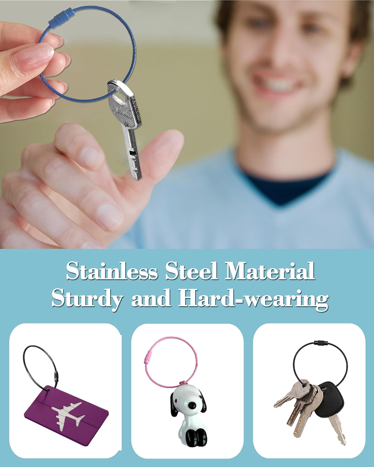 Steel Looped Aircraft Cable