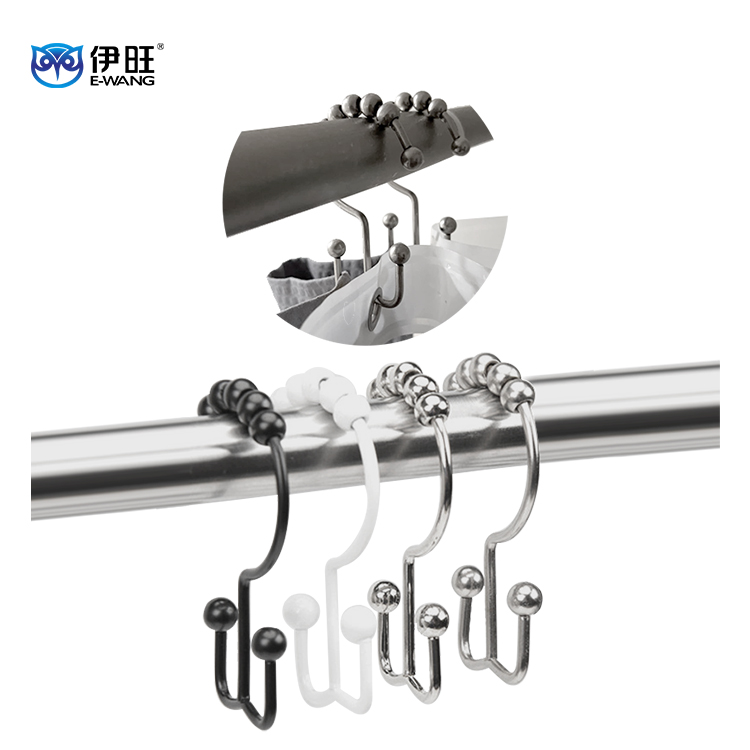 Double Shower Curtain Hook Double Shower Curtain Hook