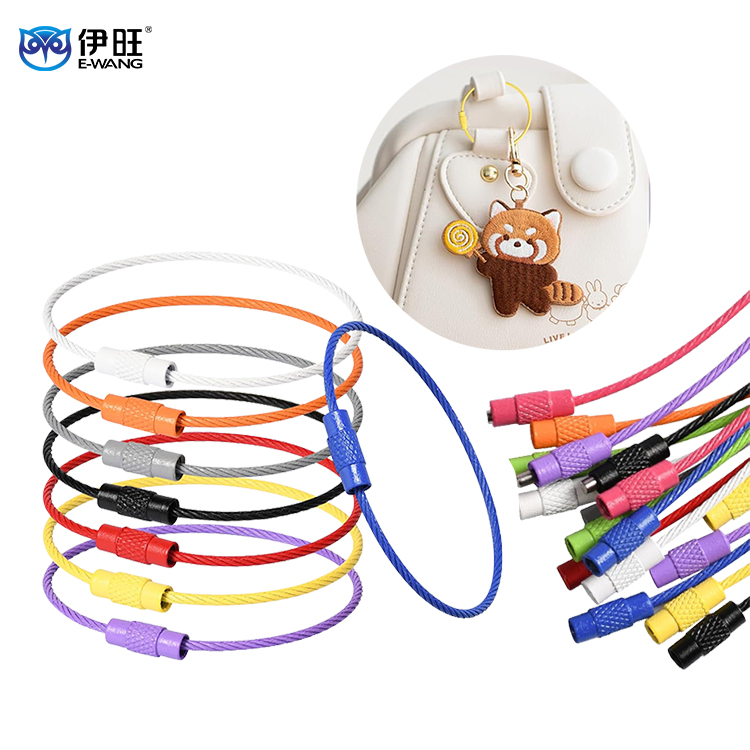 The Ultimate Guide to Wire Rope Keychains: Durability, Style, and Industrial Aesthetics