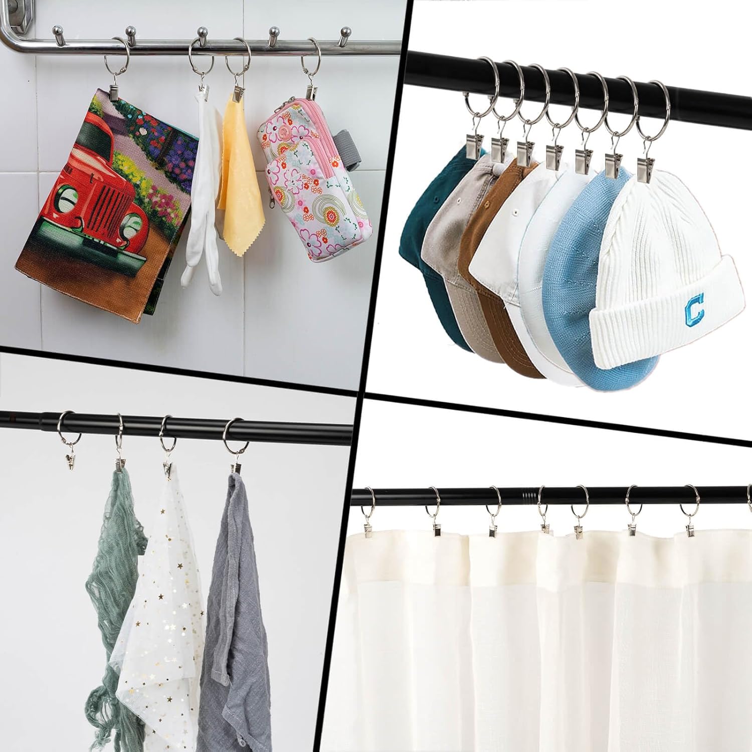 curtain ring with clip curtain ring with clip